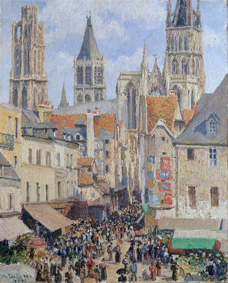 Rue de l'Épicerie, Rouen (Effect of Sunlight)