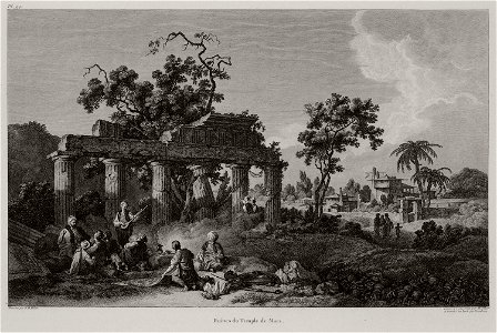 Ruines du Temple de Mars - Choiseul-gouffier Gabriel Florent Auguste De - 1782