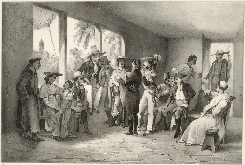 Rugendas - Voyage pittoresque dans le Brésil, fascicule 16, trad Golbéry, 1827 (page 15 crop)
