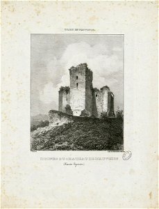 Ruines du Château de Mauvezin (Hautes-Pyrénées) - Fonds Ancely - B315556101 A GELIBERT 4 002