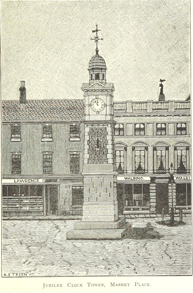 Rugby Clock Tower drawing