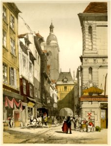 Rue de la Grosse Horloge, Rouen (BM 1870,0813.194)