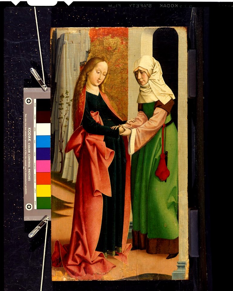 Rueland Frueauf the Elder - The Visitation - 1908.2 - Fogg Museum
