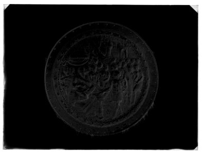 Rundsköld all'antica - Livrustkammaren - 68499-negative