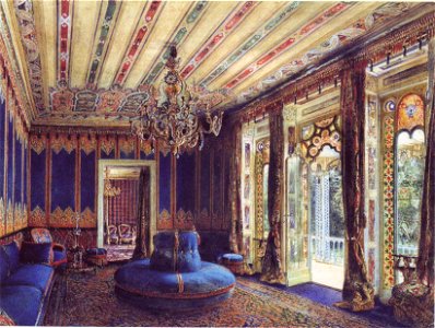 Rudolf von Alt Villa Huegel Wien