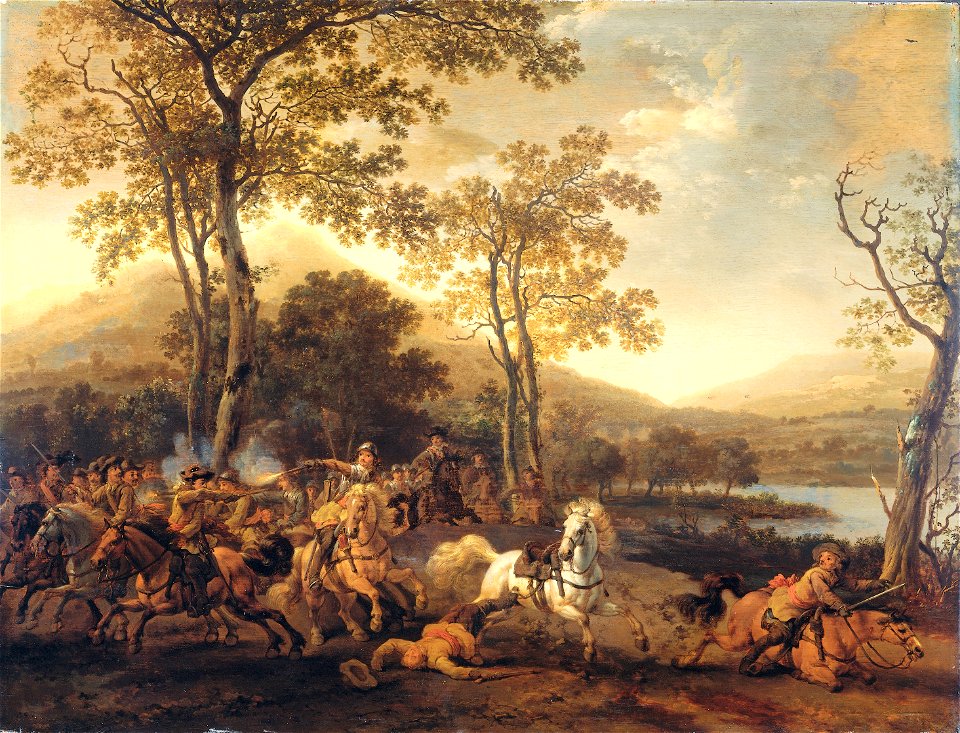 Ruitergevecht Rijksmuseum SK-A-79