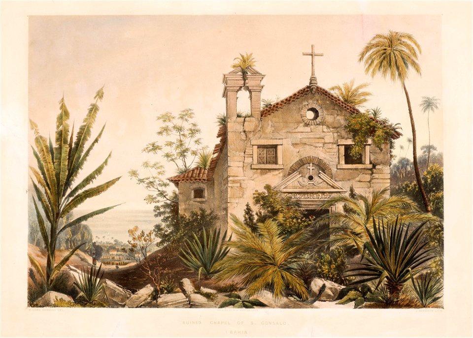 Ruined Chapel of S. Gonsalo, (Bahia), da Coleção Brasiliana Iconográfica