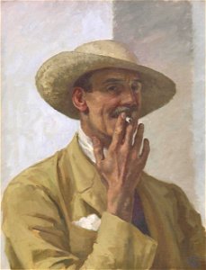 Rupert Bunny, 1920 - self-portrait