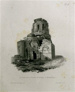 Ruines de l'eglise de St Michel à Mésembria - Sayger C - 1834