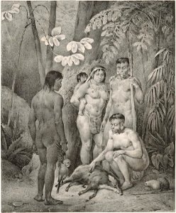 Rugendas - Voyage pittoresque dans le Brésil, fascicule 7, trad Golbéry, 1827 (page 11 crop)
