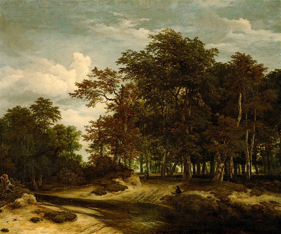 Jacob van Ruisdael, , Kunsthistorisches Museum Wien, Gemäldegalerie - Der große Wald - GG 426 - Kunsthistorisches Museum