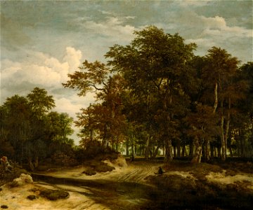 Jacob van Ruisdael, , Kunsthistorisches Museum Wien, Gemäldegalerie - Der große Wald - GG 426 - Kunsthistorisches Museum