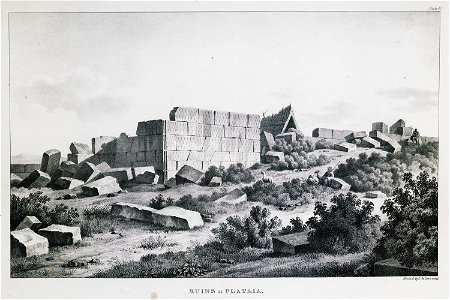 Ruins at Plataia - Dodwell Edward - 1834