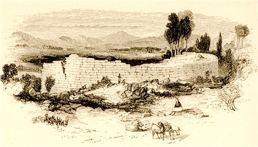 Ruins of a theatre at Thoricus - Wordsworth Christopher - 1882