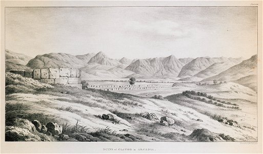 Ruins of Clitor in Arcadia - Dodwell Edward - 1834