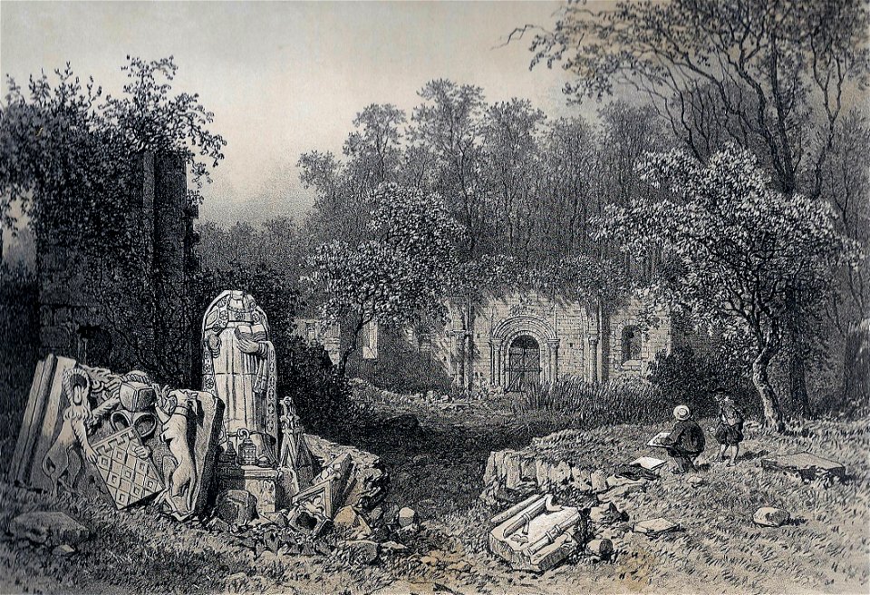 Ruines de l'abbaye de Landévennec