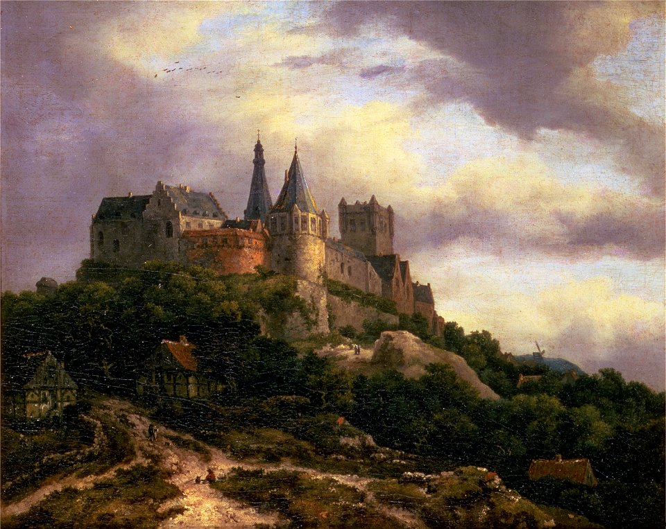 Jacob van Ruisdael - The Castle of Bentheim