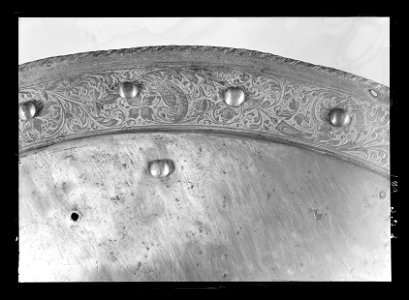 Rundsköld, Sydtyskland, Augsburg eller Nürnberg ca 1540 - Livrustkammaren - 69542