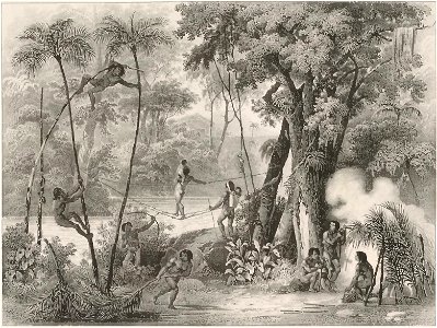 Rugendas - Voyage pittoresque dans le Brésil, fascicule 11, trad Golbéry, 1827 (page 19 crop)