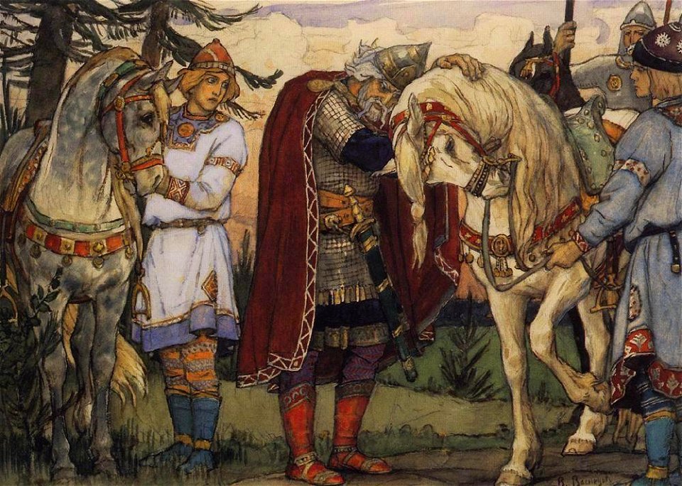 Russian konung Oleg by Vasnetsov 1