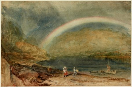 Joseph Mallord William Turner - The Rainbow- Osterspai and Filsen - Google Art Project
