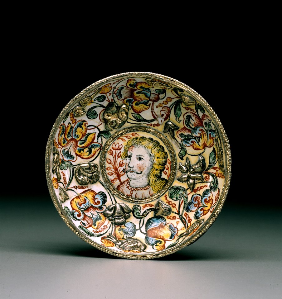 Russian - Bowl with Portrait of a Man - Walters 44417