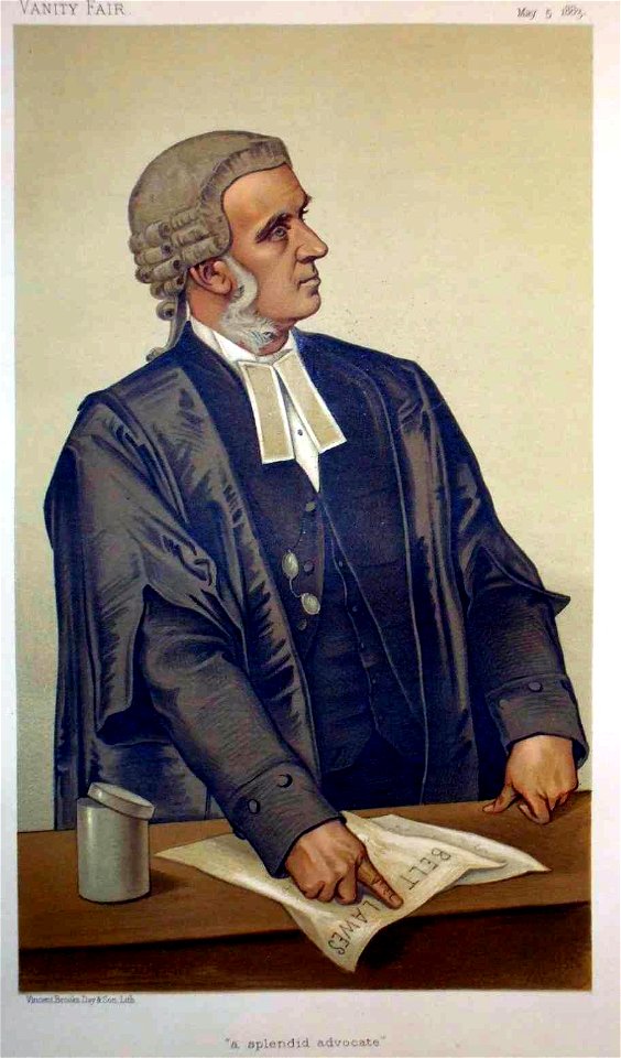 Charles Russell Vanity Fair 5 May 1883