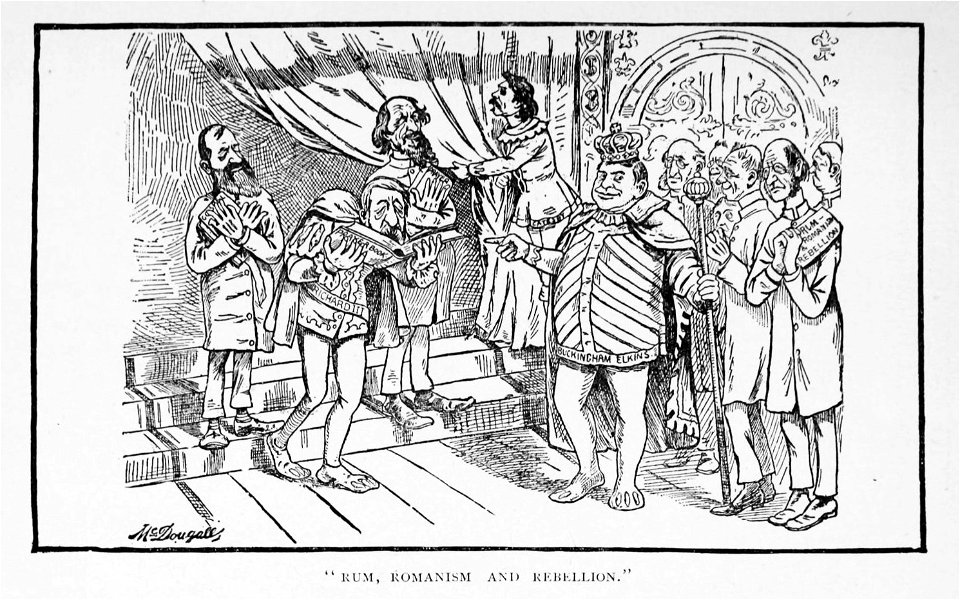 Rum, Romanism, and Rebellion (McDougall, 1884)