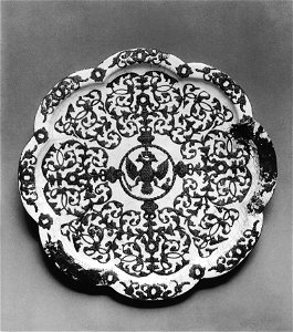 Russian - Tray with a Double-Headed Eagle - Walters 44196