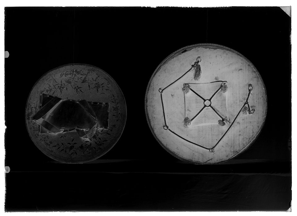 Rund sköld, Kalkan, Turkiet-Persien, 1600-talets mitt - Livrustkammaren - 51679-negative
