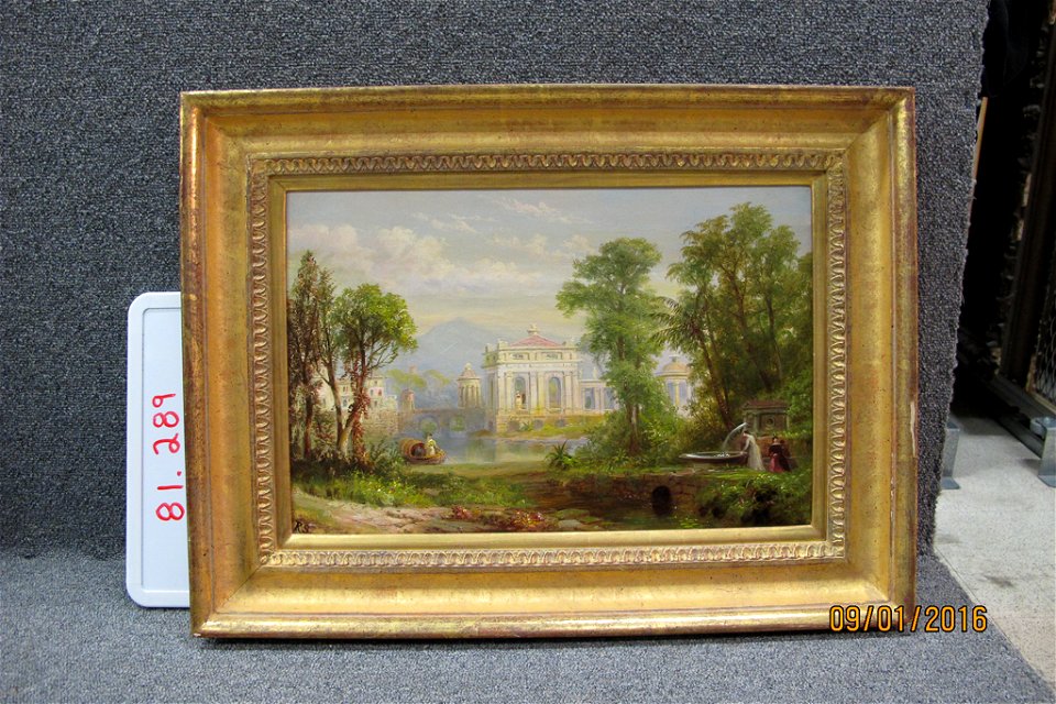 Russell Smith - Study for a Curtain - 81.289 - Rhode Island School of Design Museum