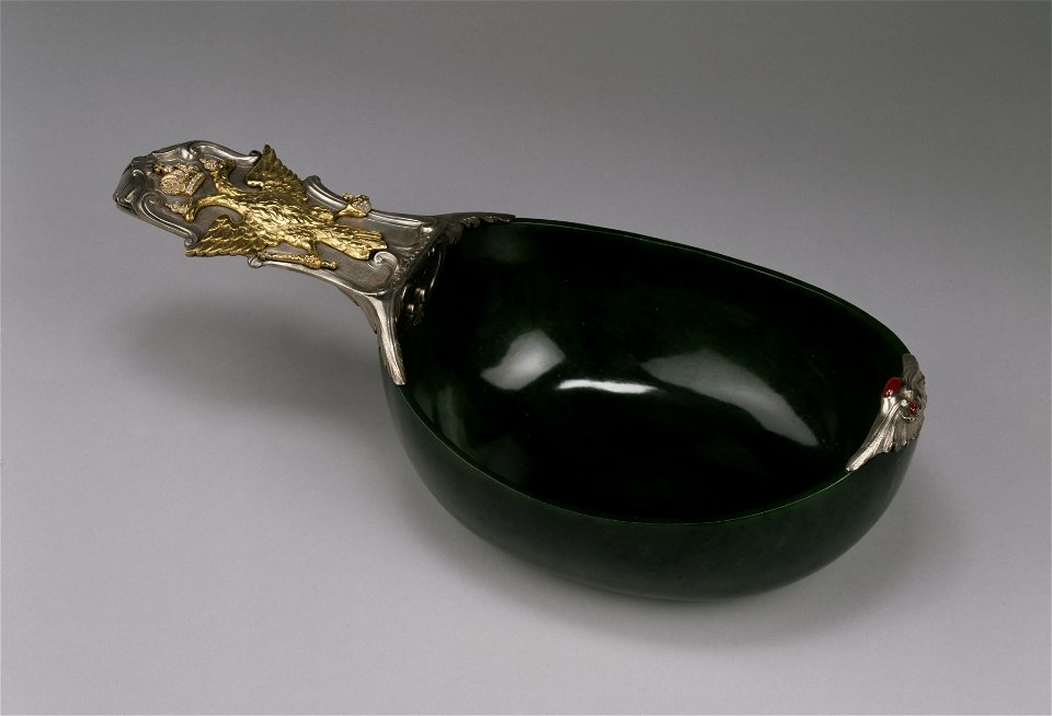 Russian - Kovsh with Imperial Eagle - Walters 571076 - View A