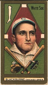 Russell A. Blackburne, Chicago White Sox, baseball card portrait LCCN2008677430