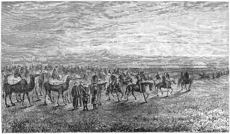 RUSSIAN ARMY ON THE TURCOMEN STEPPES