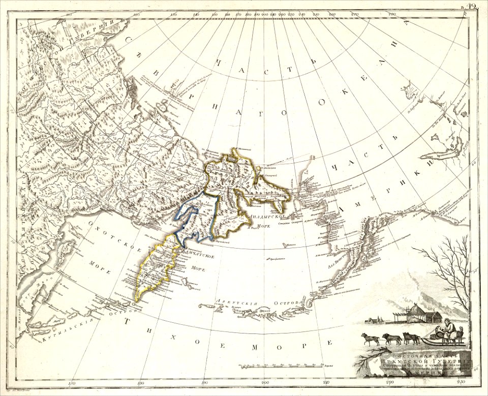 RussianEmpireMap1800-42b-IrkutskayaProvinceEast