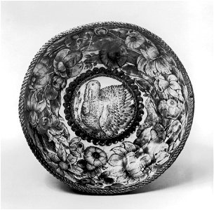 Russian - Bowl with Turkey - Walters 44625