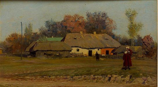 Rural landscape Slastion