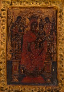 Russian School - The Virgin Mary as Queen of Heaven - RCIN 403380 - Royal Collection