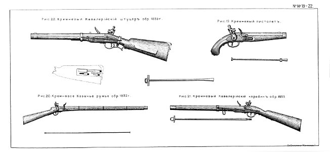 RussianFirearmsXIX 19-22 FlintlockGuns