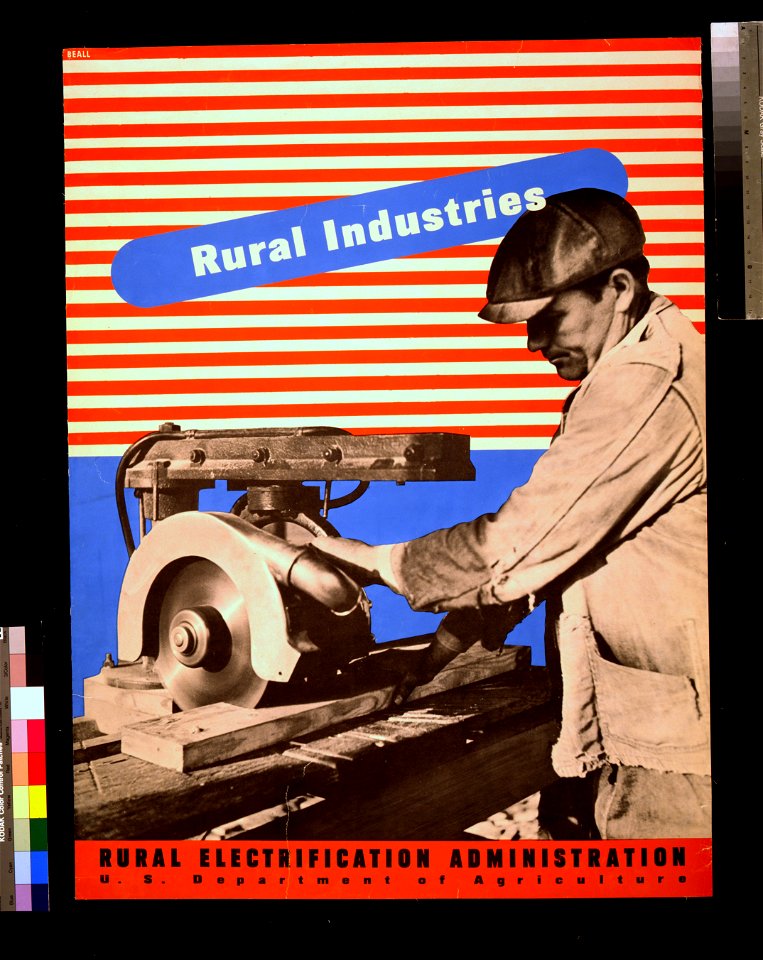 Rural industries Rural Electrification Administration, U.S. Department of Agriculture - - Beall. LCCN2010650610