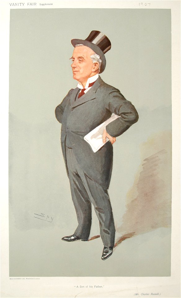 Charles Russell 10 April 1907