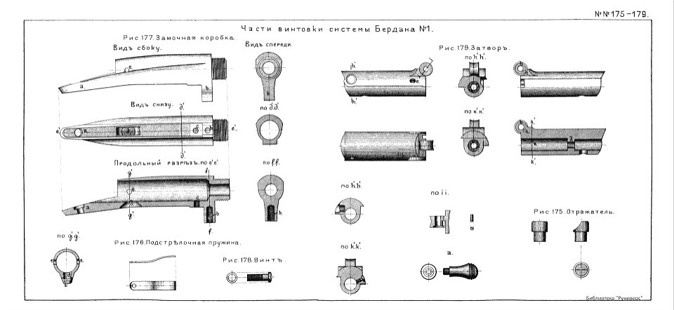 RussianFirearmsXIX 175-179 Berdan No1