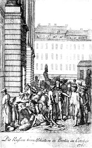 Russians in Berlin 1760 Chodowiecki
