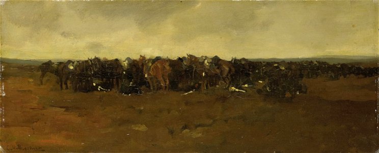 Rustende cavalerie. Rijksmuseum SK-A-2968