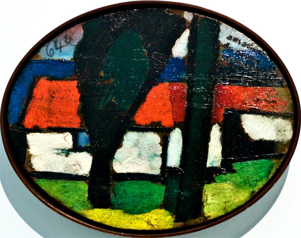 Rustic House (c.1914) - Amadeo de Souza-Cardoso (1897-1918) (32667773565)