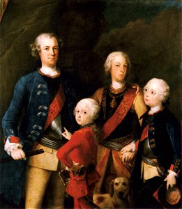 Die Söhne von Friedrich Wilhelm I