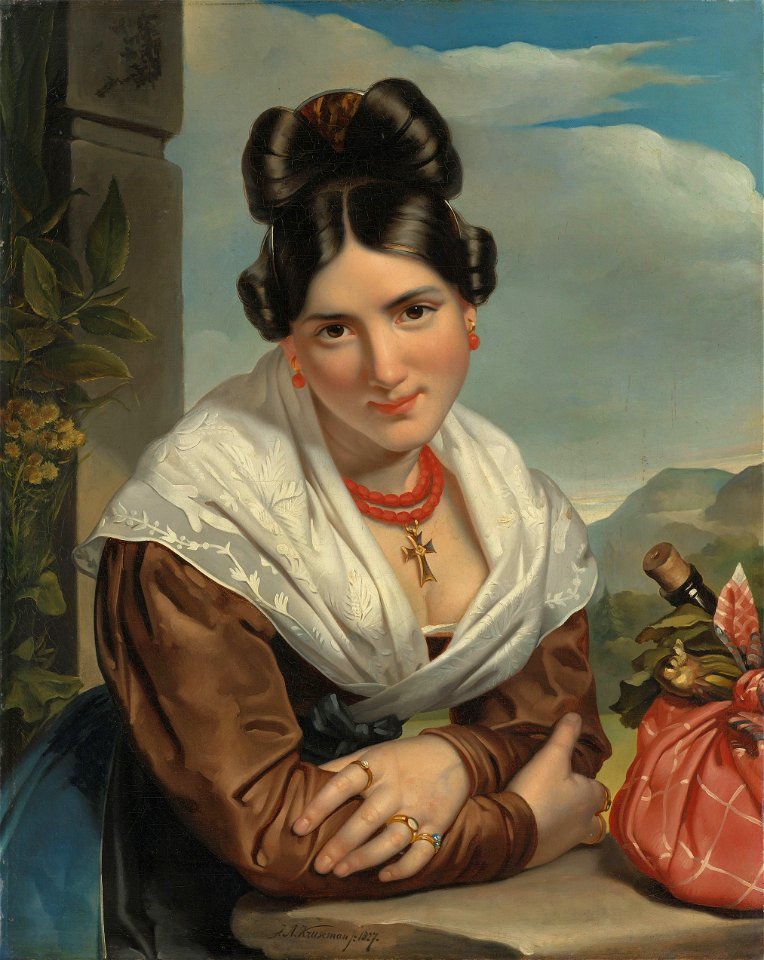 Rustend meisje Rijksmuseum SK-A-1072