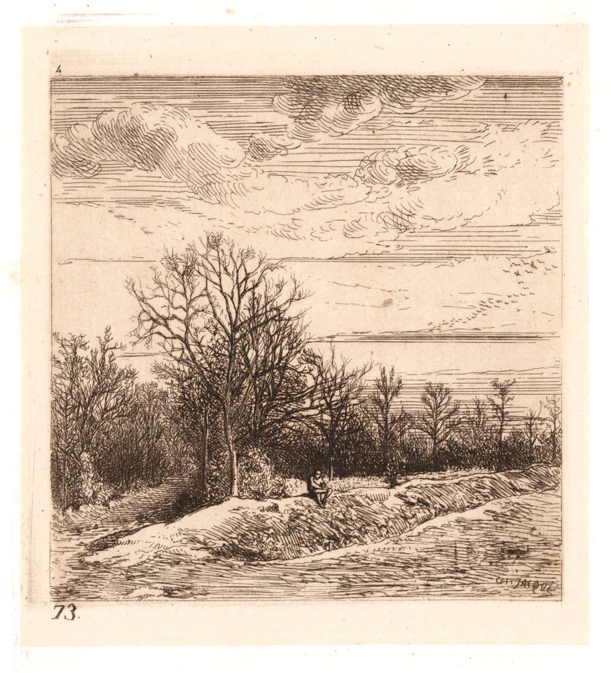 Rustende man, objectnr A 12014