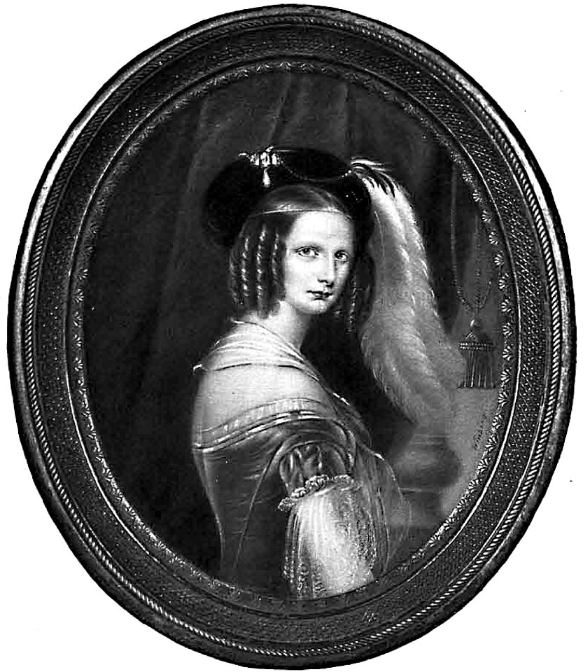 RusPortraits v5-026 L'Imperatrice Alexandra Feodorowna, 1798-1860, et l'Empereur Nicholas I, 1796-1855 a