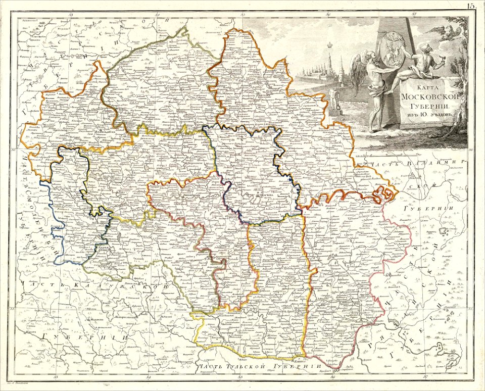 RussianEmpireMap1800-15-MoskovskayaProvince